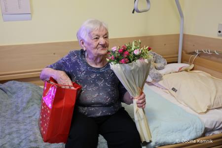 Kamničana Katarina Zore in Franci Uršič sta dopolnila častitljivih 100 let  (12)